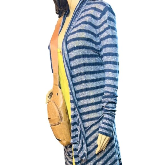 Unisex PU Leather Adjustable Travel/Cross body Bag in Whiskey Brown NWOT - Picture 10 of 10